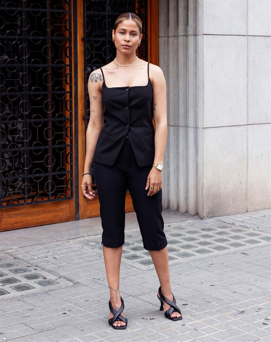 Onlgitta Life Capri Bukser - Black